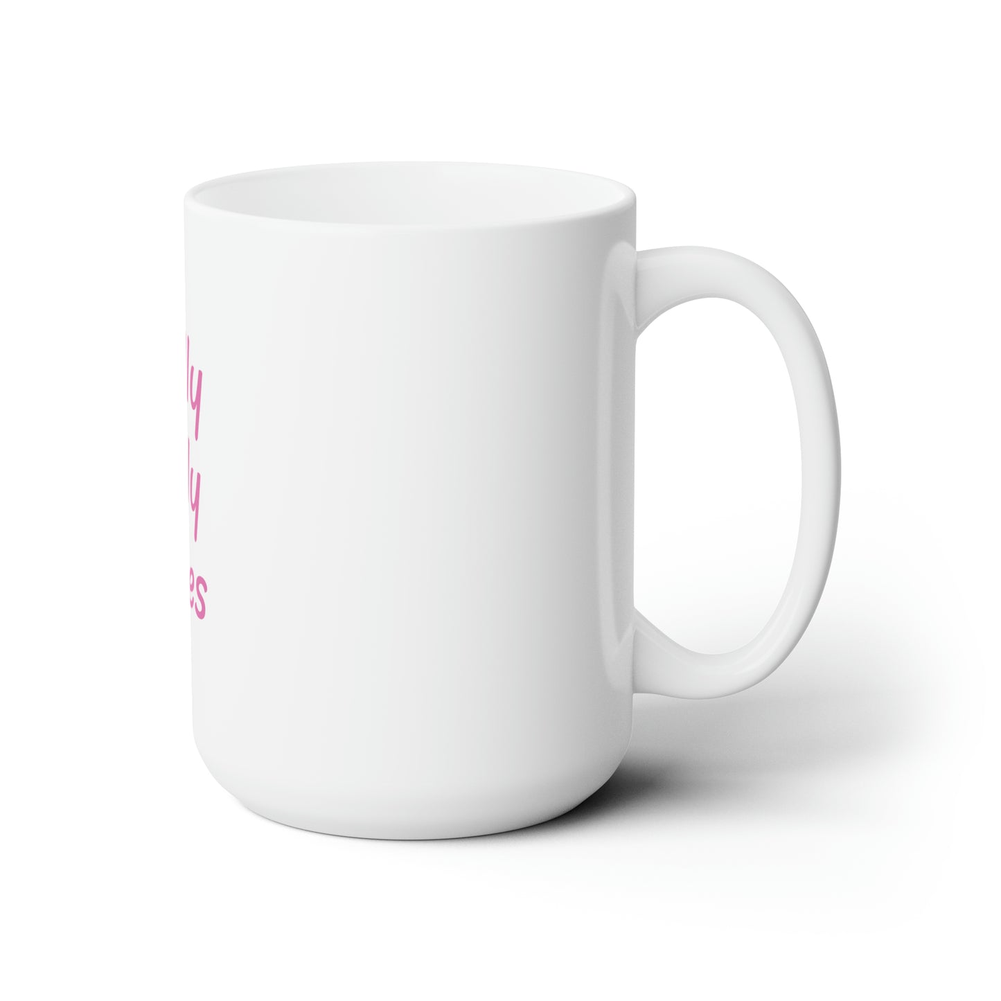 Holly Jolly Vibes Christmas Ceramic Mug 15oz