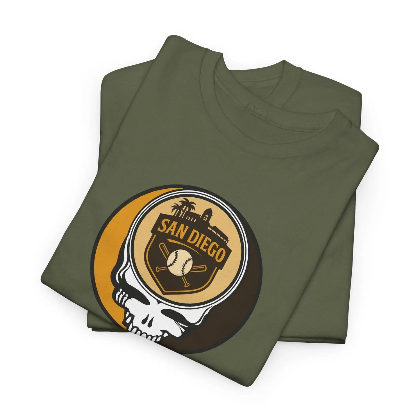 San Diego Padres Baseball Stealie Grateful Dead T-Shirt MLB