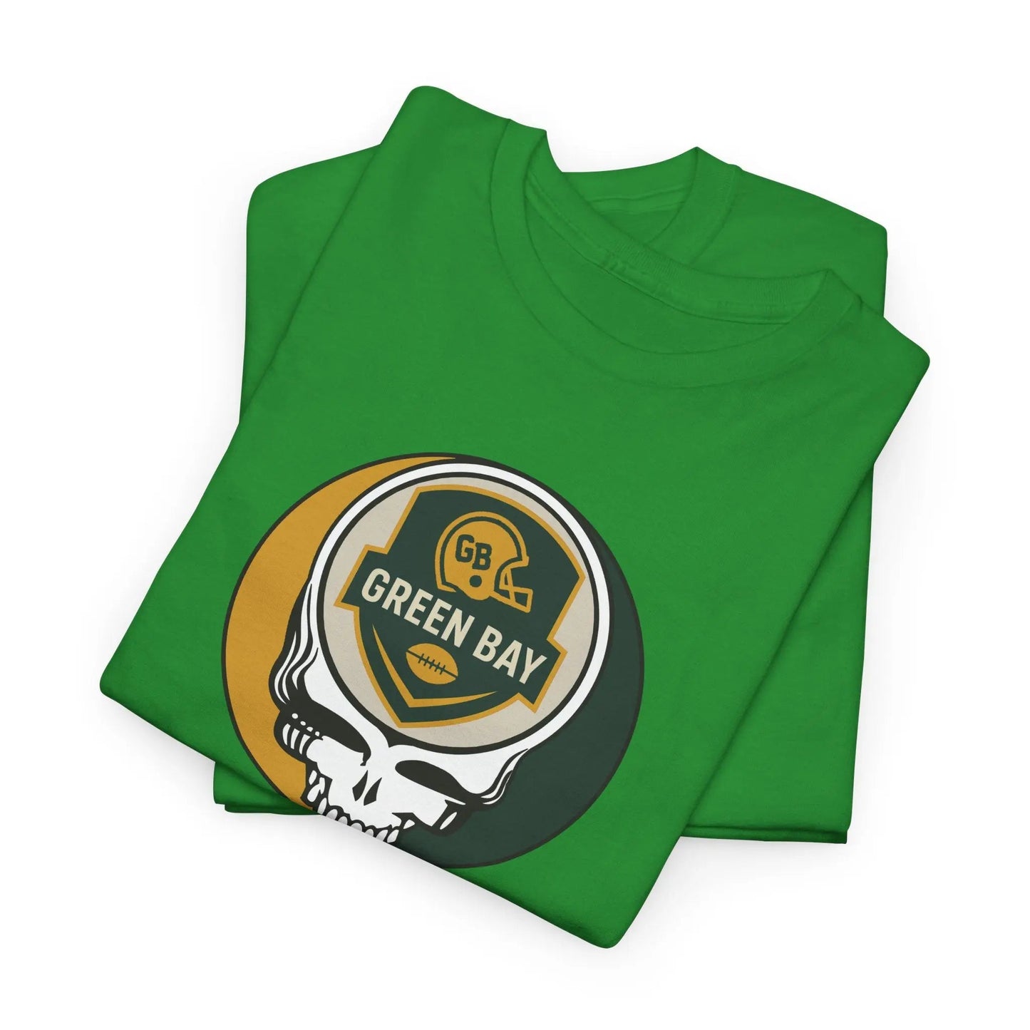 Green Bay Packers Steal Your Face T-Shirt NFL The Gridiron Collection