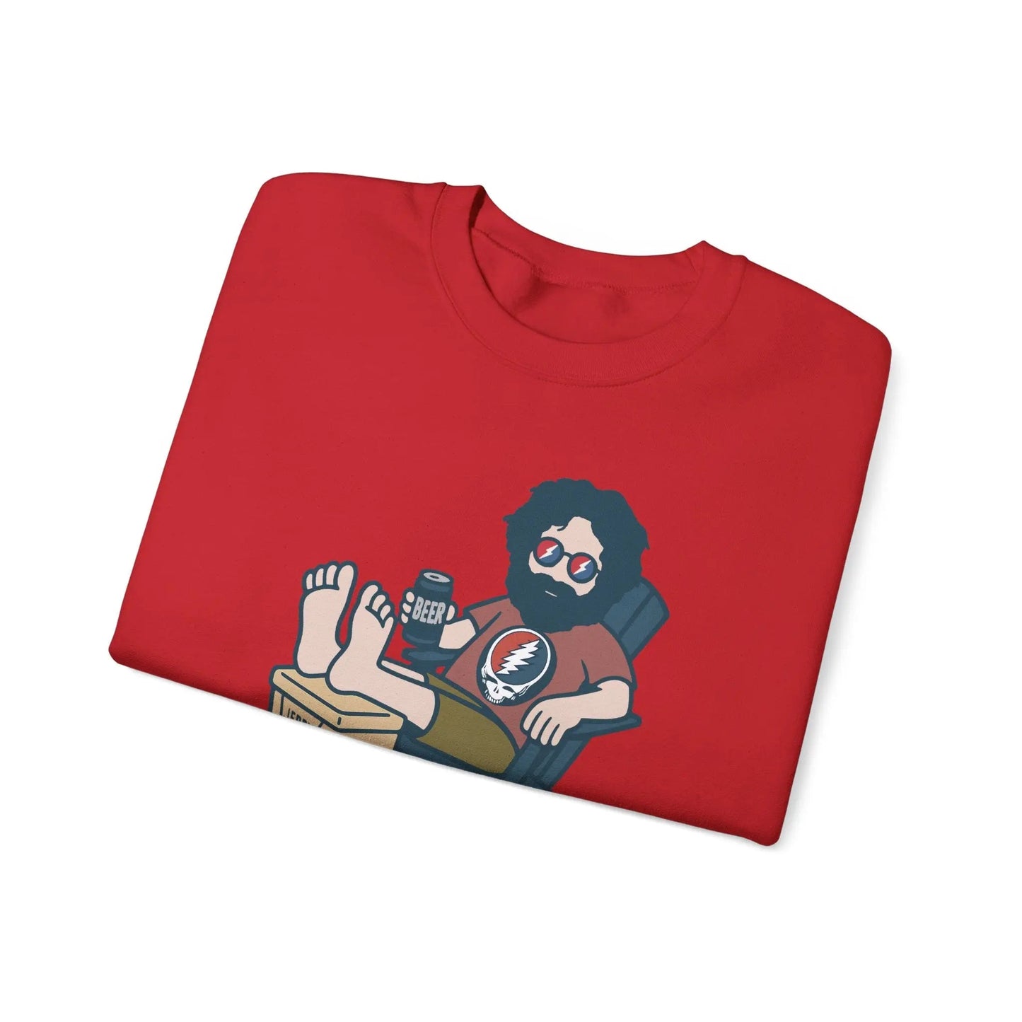 Stay Cool Jerry Life is Dead Crewneck Sweatshirt Unisex