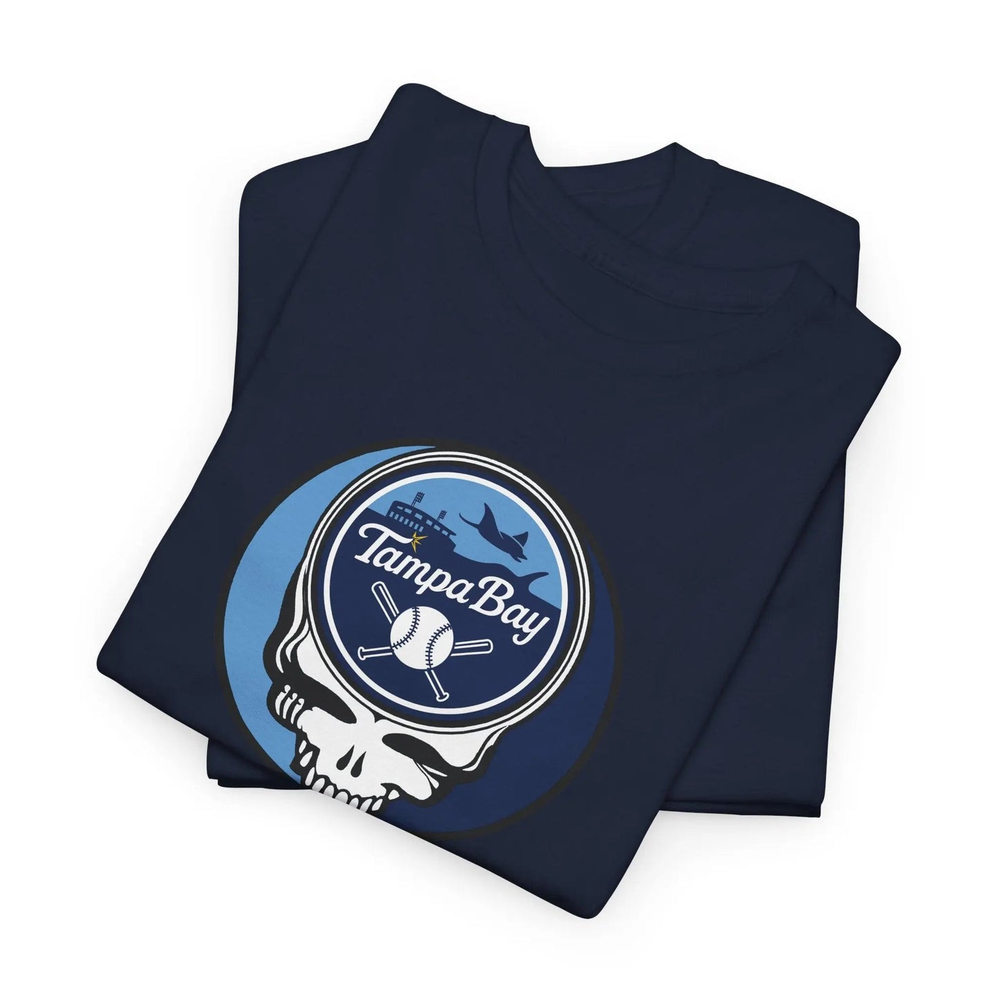 Tampa Bay Rays Grateful Dead Steal Your Face T-Shirt MLB