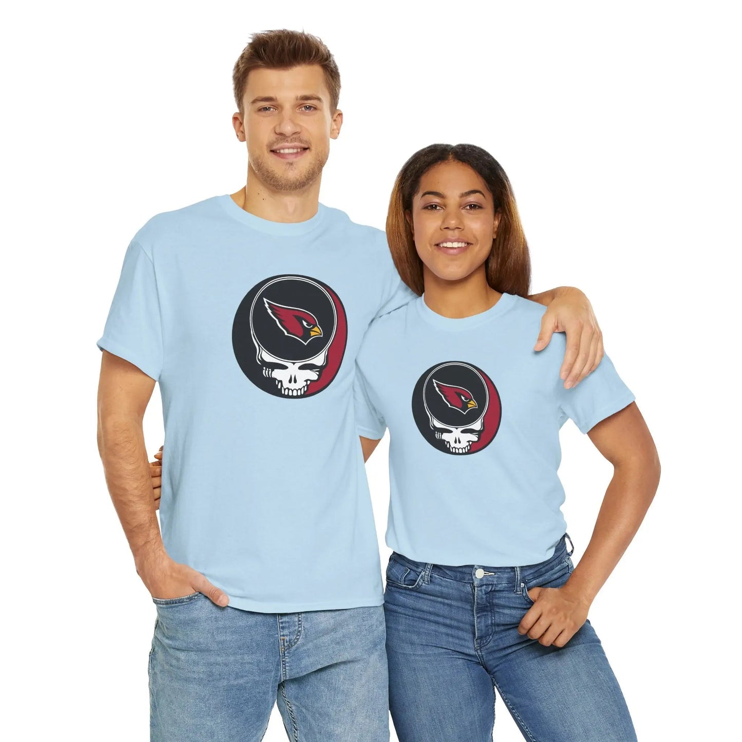 Arizona Cardinals Grateful Dead Steal Your Face T-Shirt NFL