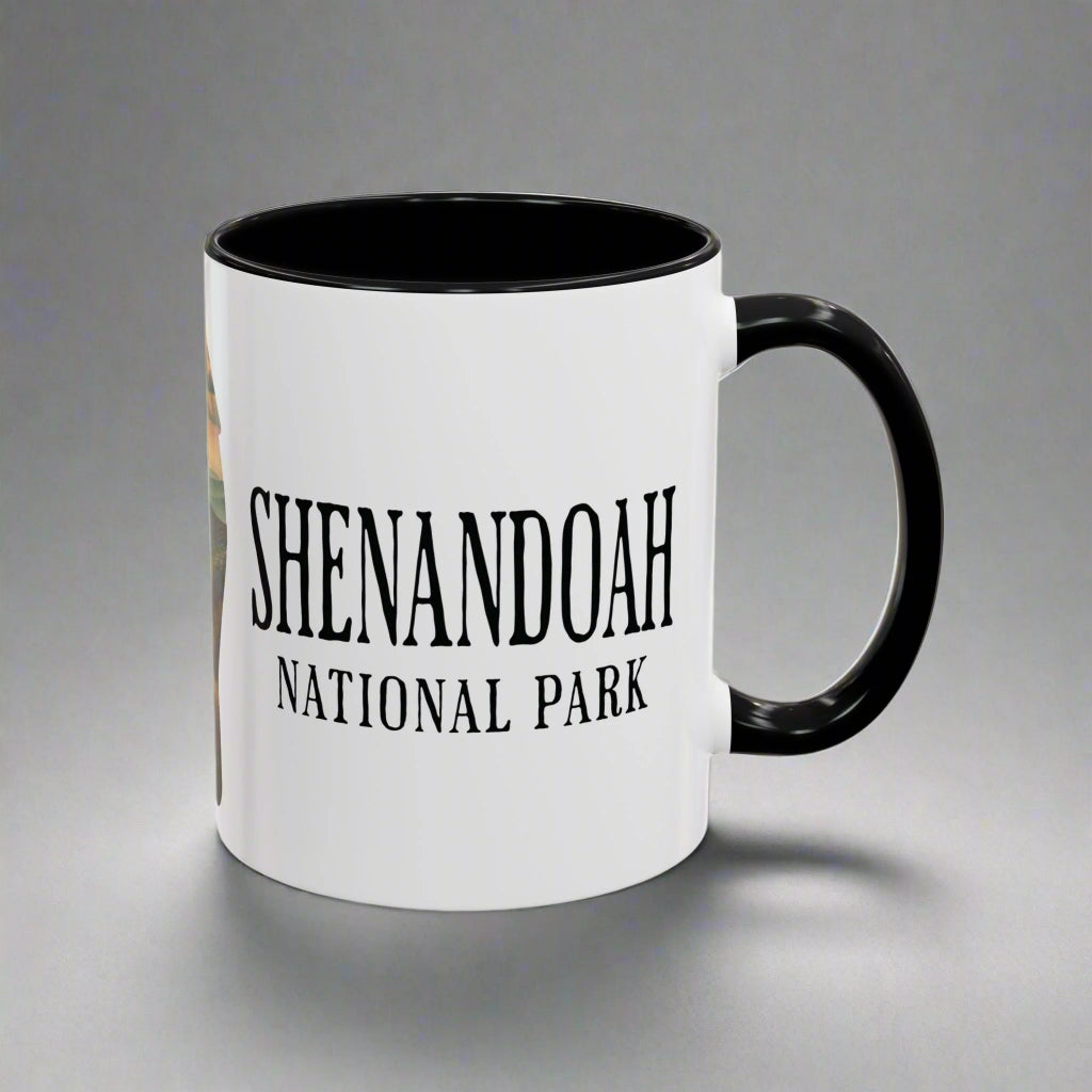 Shenandoah National Park Colored Accent Coffee Mug 11oz 15oz