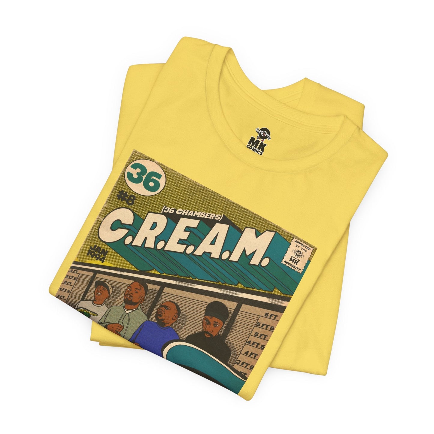 Unisex Jersey Short Sleeve Tee C.R.E.A.M