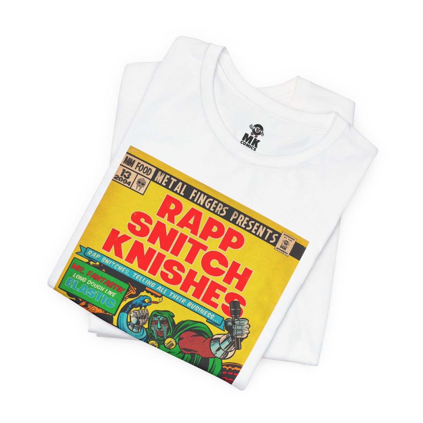 Rapp Snitch Knishes Comic Book Art - Unisex Jersey Short Sleeve Tee