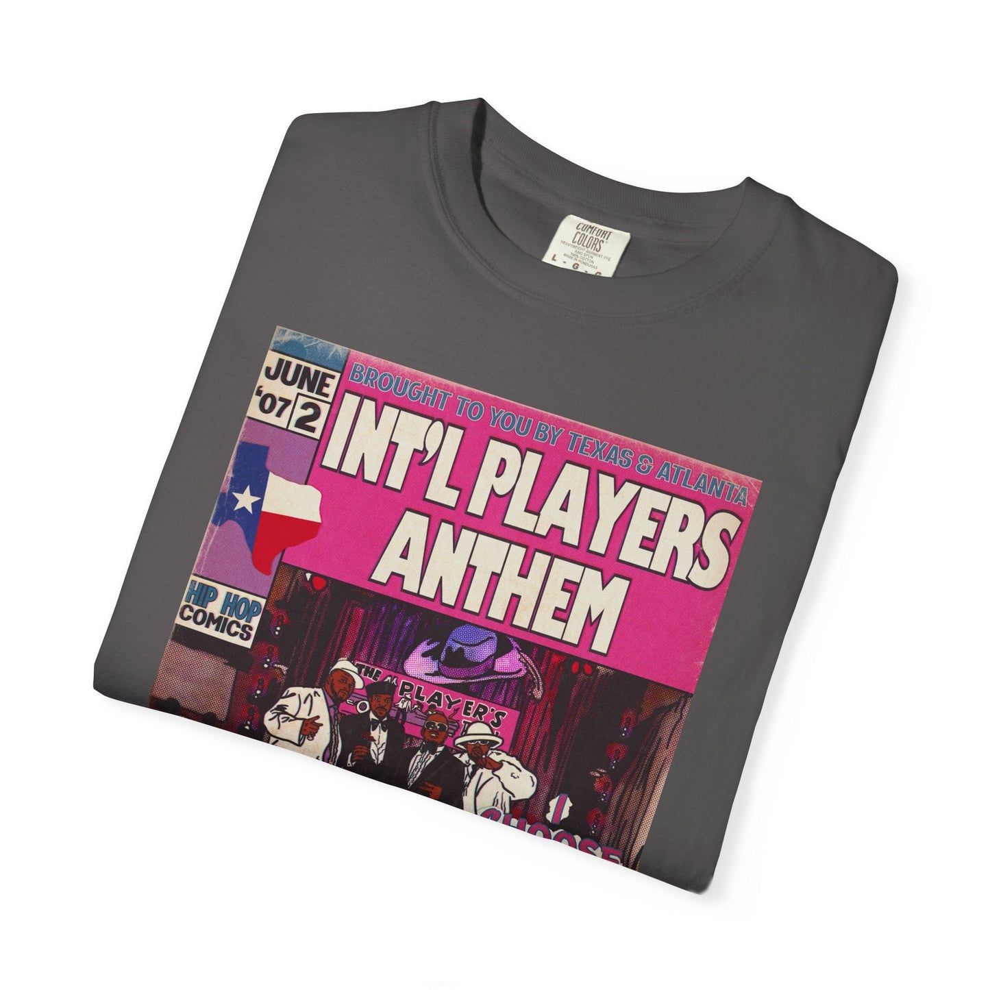 Int’l Players Anthem Unisex Comfort Colors T-shirt