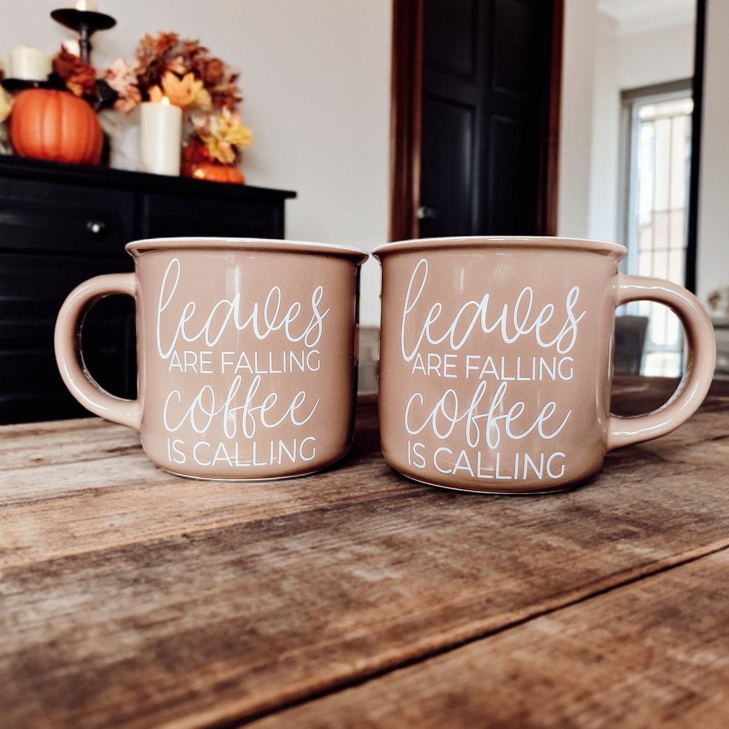 Leaves Falling Mug