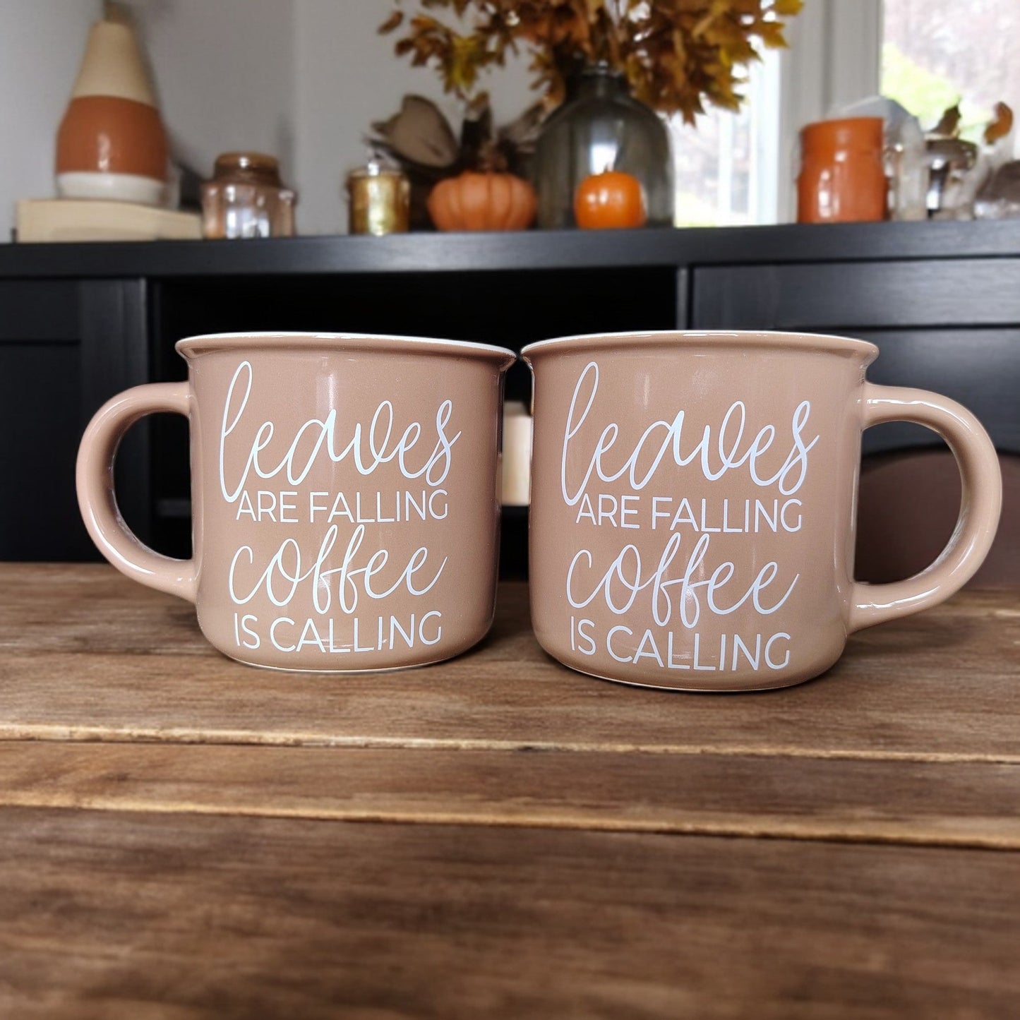 Leaves Falling Mug