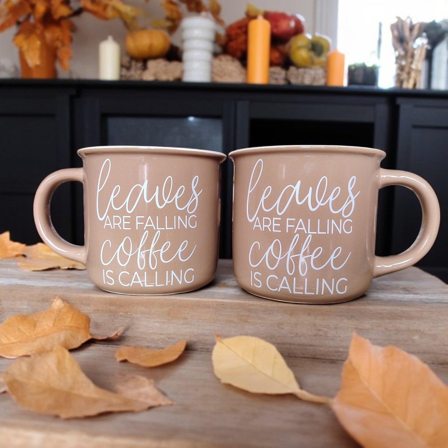 Leaves Falling Mug