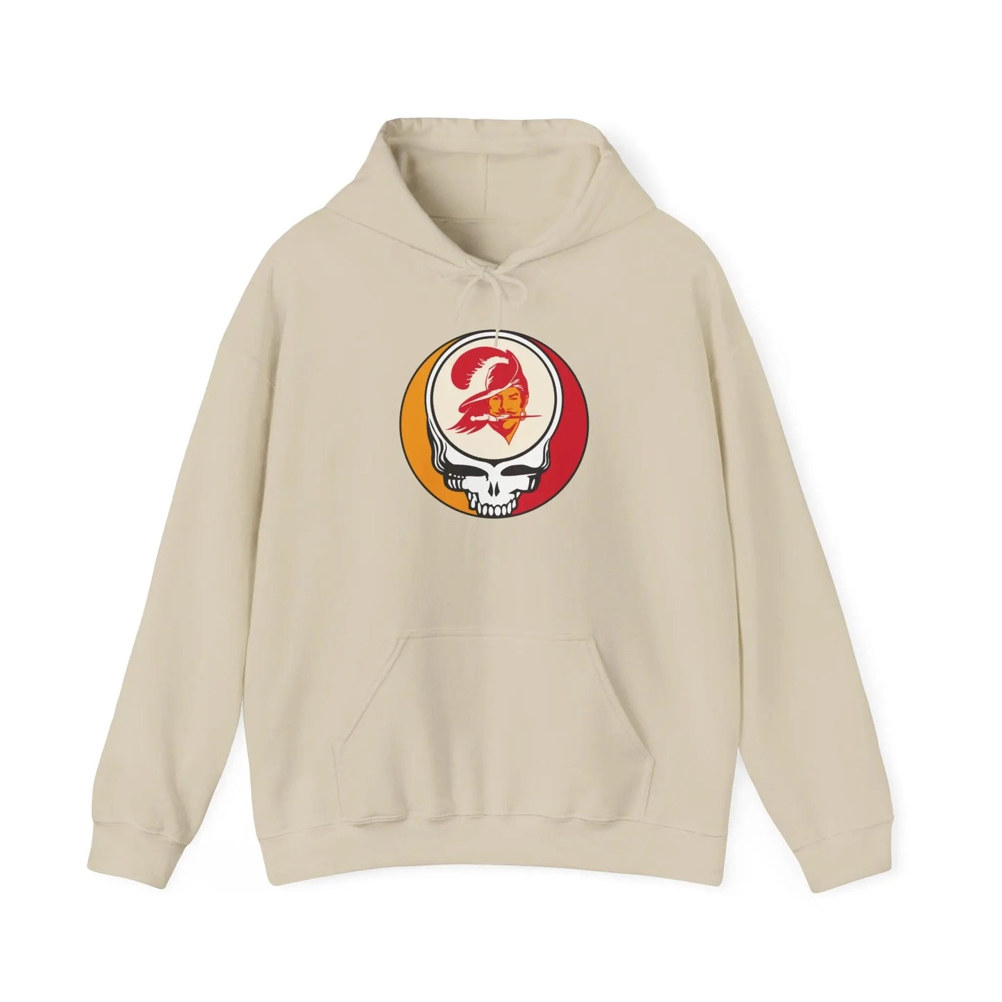 Tampa Bay Bucaneers Stealie Hooded Sweatshirt NFL Grateful Dead The Gridiron Collection