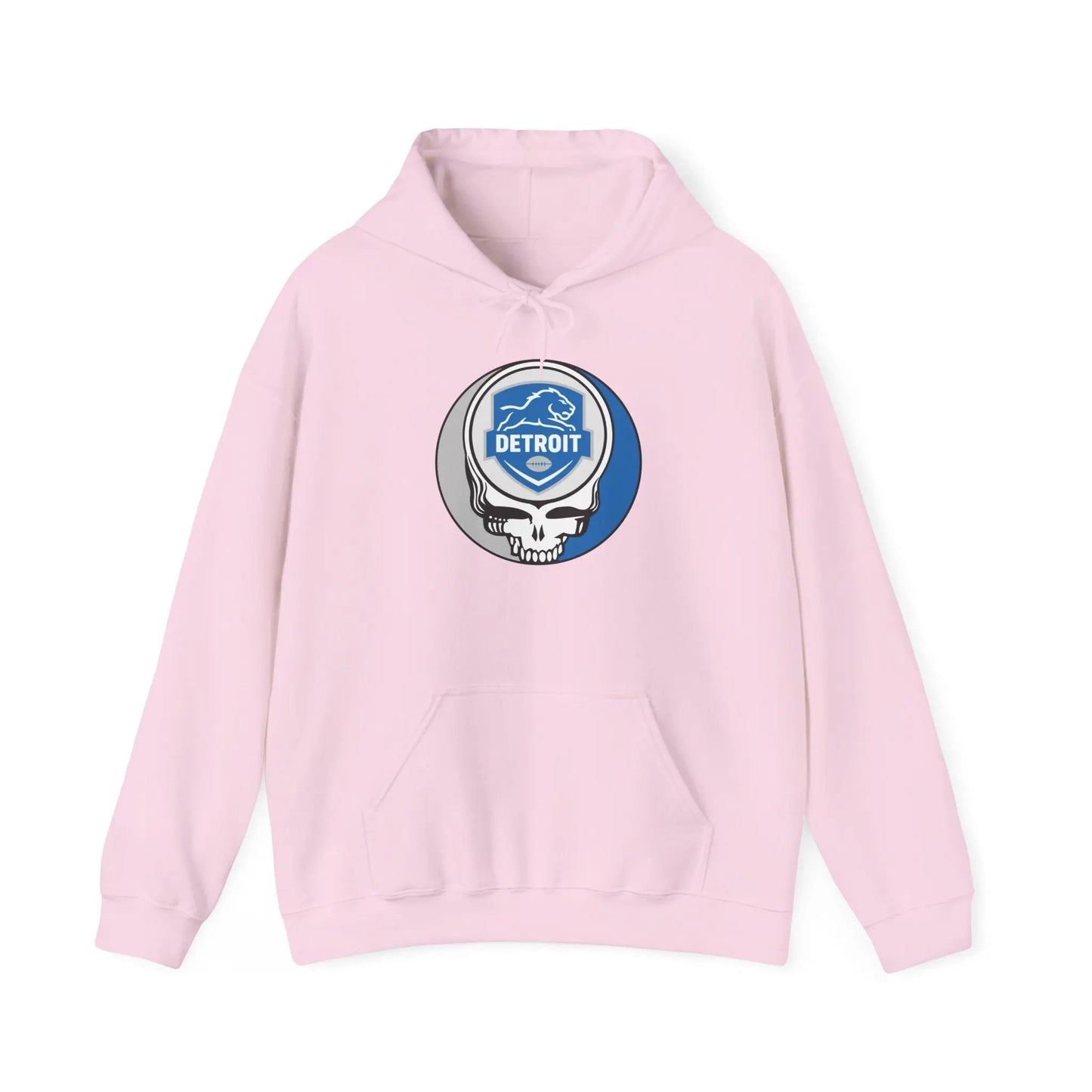 Detroit Lions Stealie Grateful Dead Hooded Sweatshirt NFL The Gridiron Collection