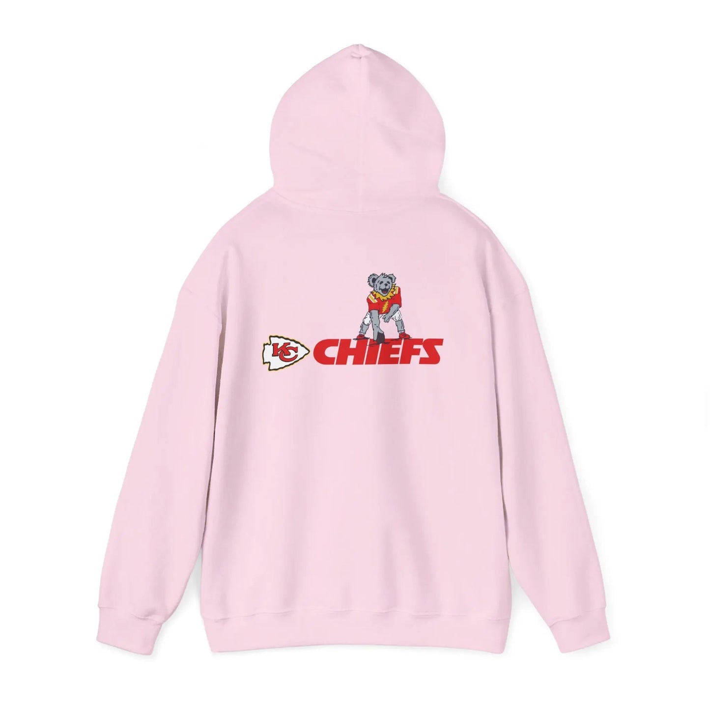Kansas City Chiefs Dancing Bear Unisex Two-Sided Hoodie The Gridiron Collection