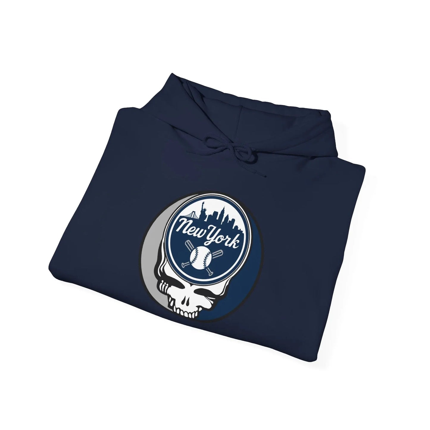 New York Baseball Edition Classic Stealie Unisex Heavy Blend Hoodie MLB