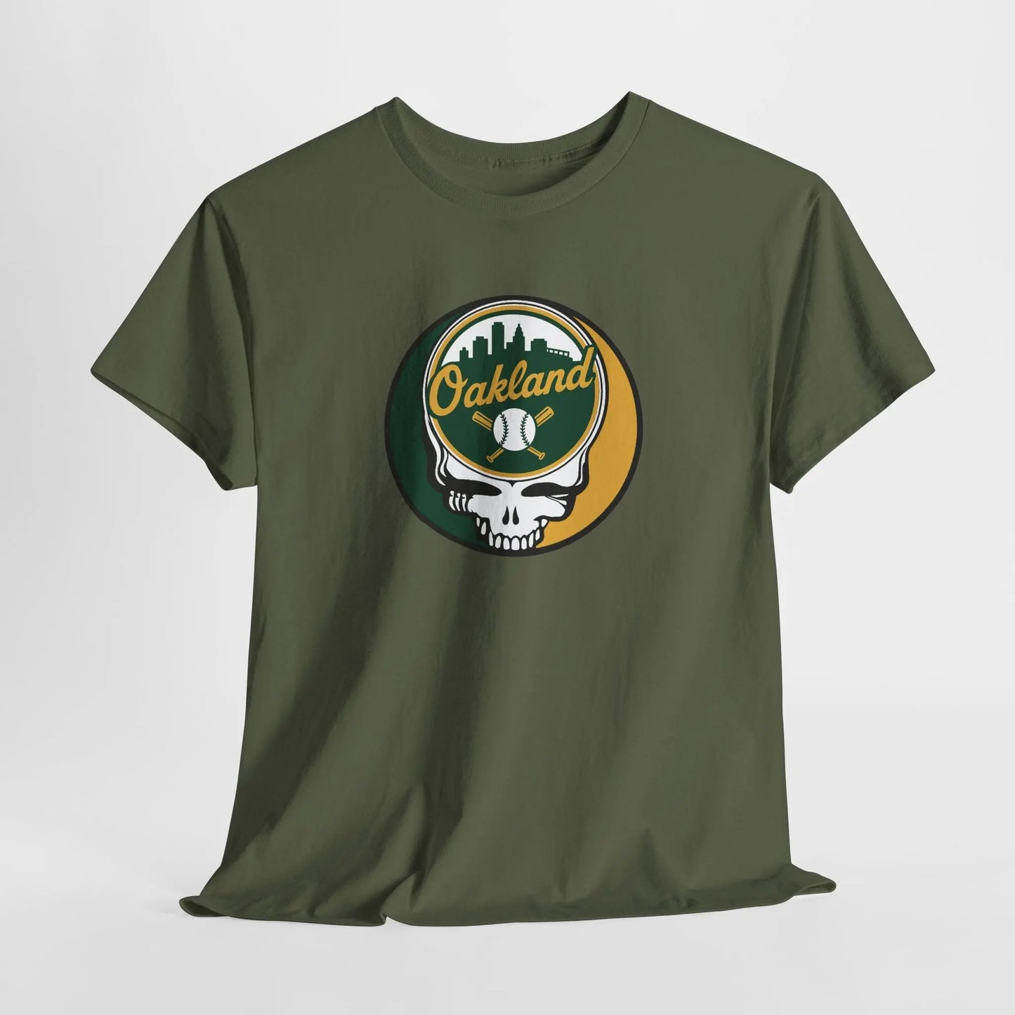 Oakland A's Grateful Dead Steal Your Face T-Shirt The Ballpark Collection