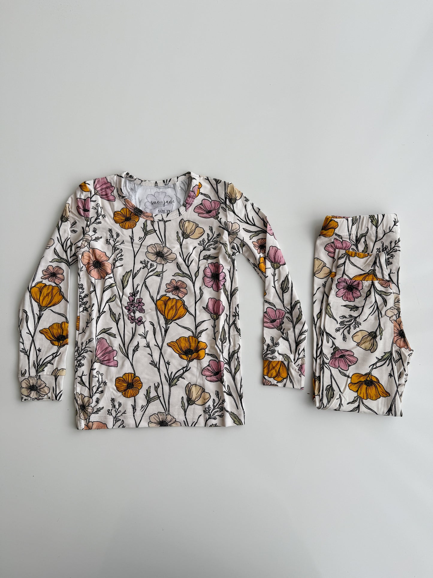 Wild Poppies Bamboo Set