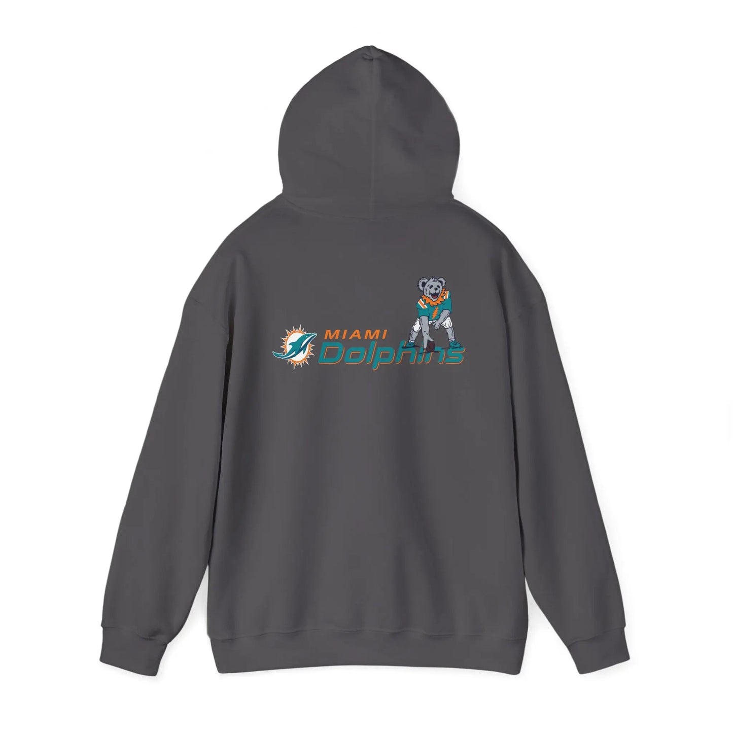 Miami Dolphins Dancing Bear Unisex Hoodie Two-Sided The Gridiron Collection