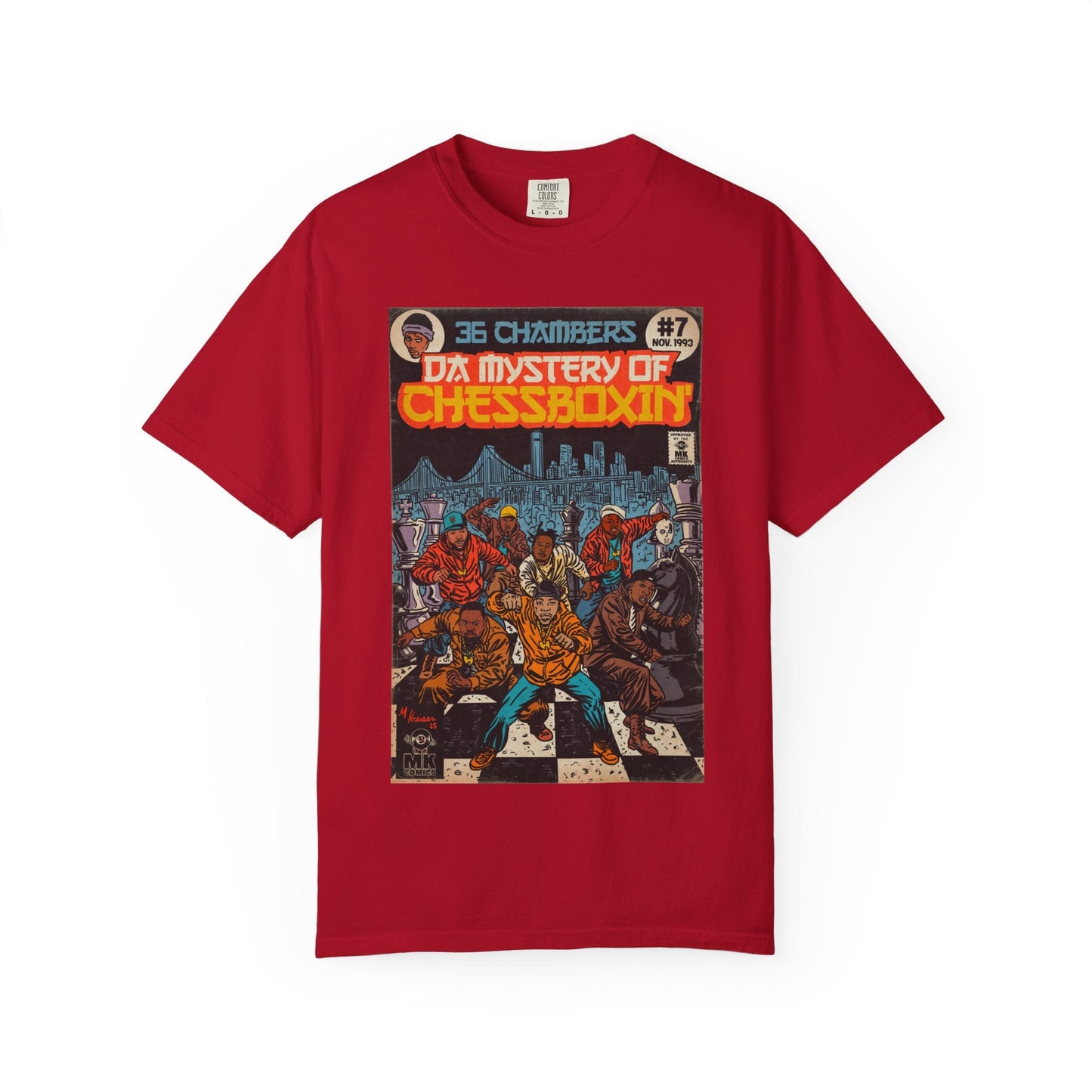 Da Mystery of Chessboxin Unisex Comfort Colors T-shirt