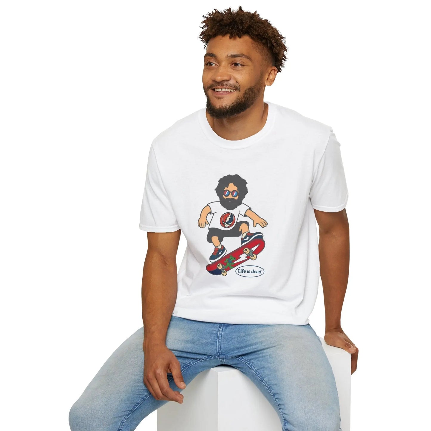 Life is Dead Ultra-Soft T-Shirt Jerry's Shreddin' Grateful Dead