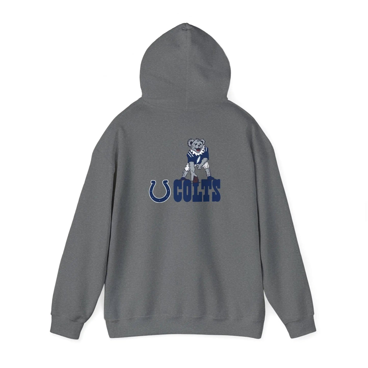 Indianapolis Colts Dancing Bear Unisex Hoodie Two-Sided The Gridiron Collection