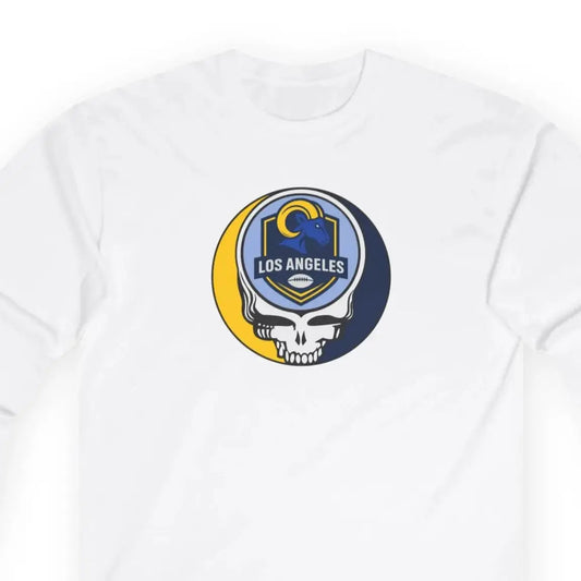 Ultra Cotton Long Sleeve Tee Vintage Weight Los Angeles Edition Stealie