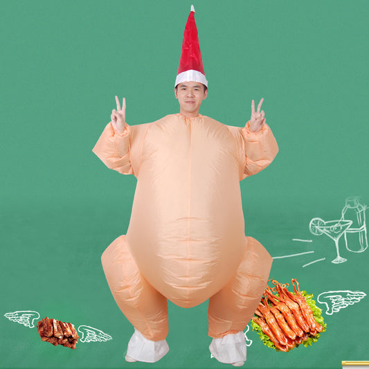 Thanksgiving turkey roast chicken inflator inflatable clothing