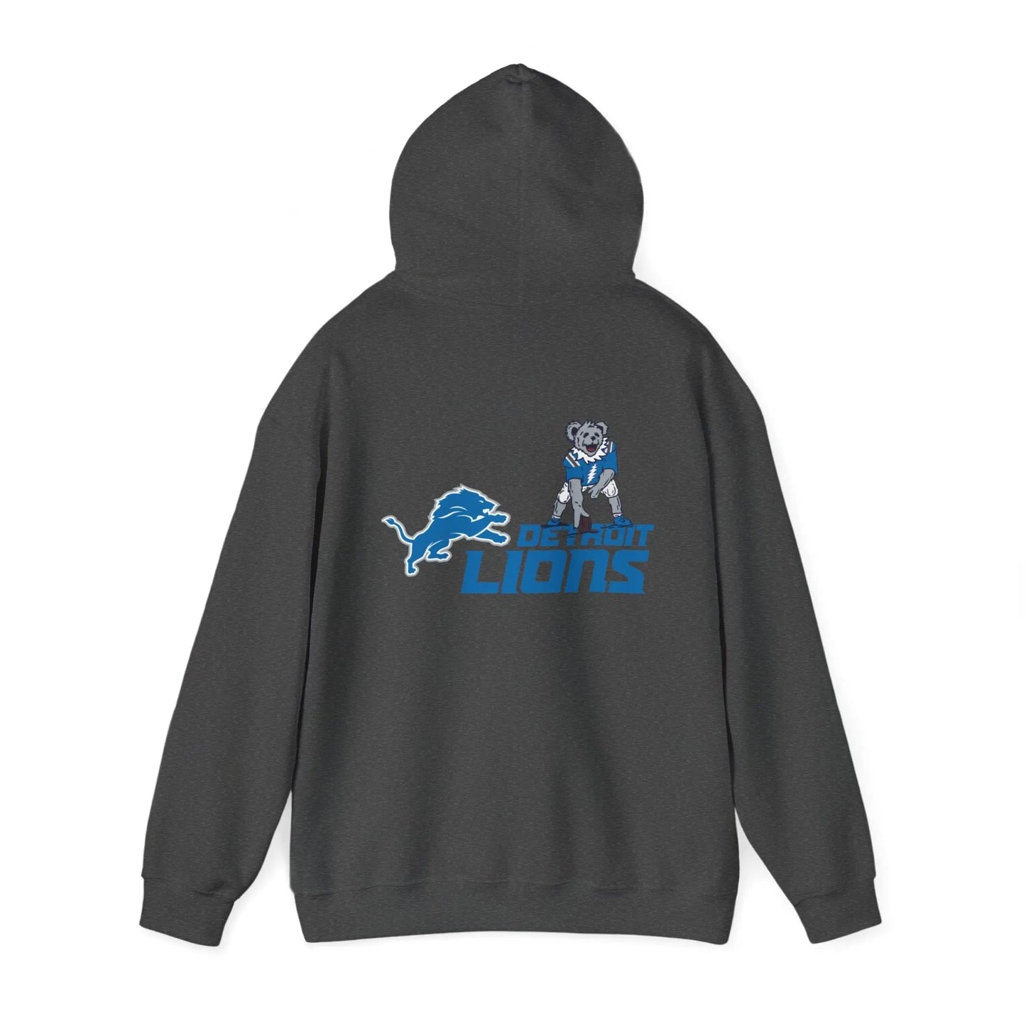 Detroit Lions Dancing Bear Two-Sided Unisex Hoodie The Gridiron Collection