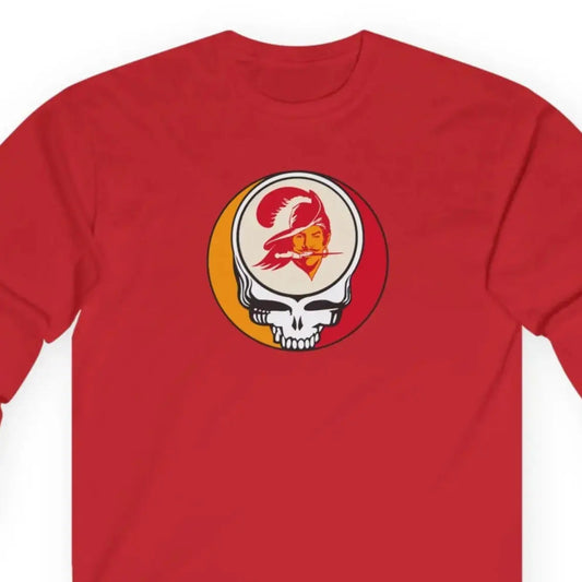 Tampa Bay Bucaneers Stealie Ultra Cotton Long Sleeve Tee The Gridiron Collection