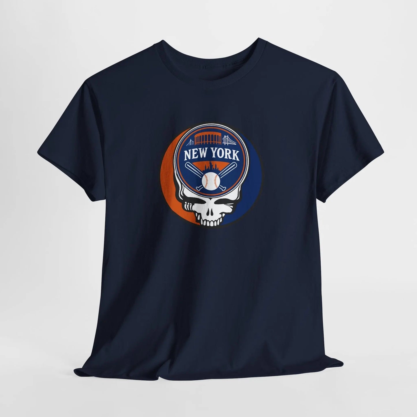 New York Mets Colors Stealie Classic T-Shirt The Ballpark Collection MLB