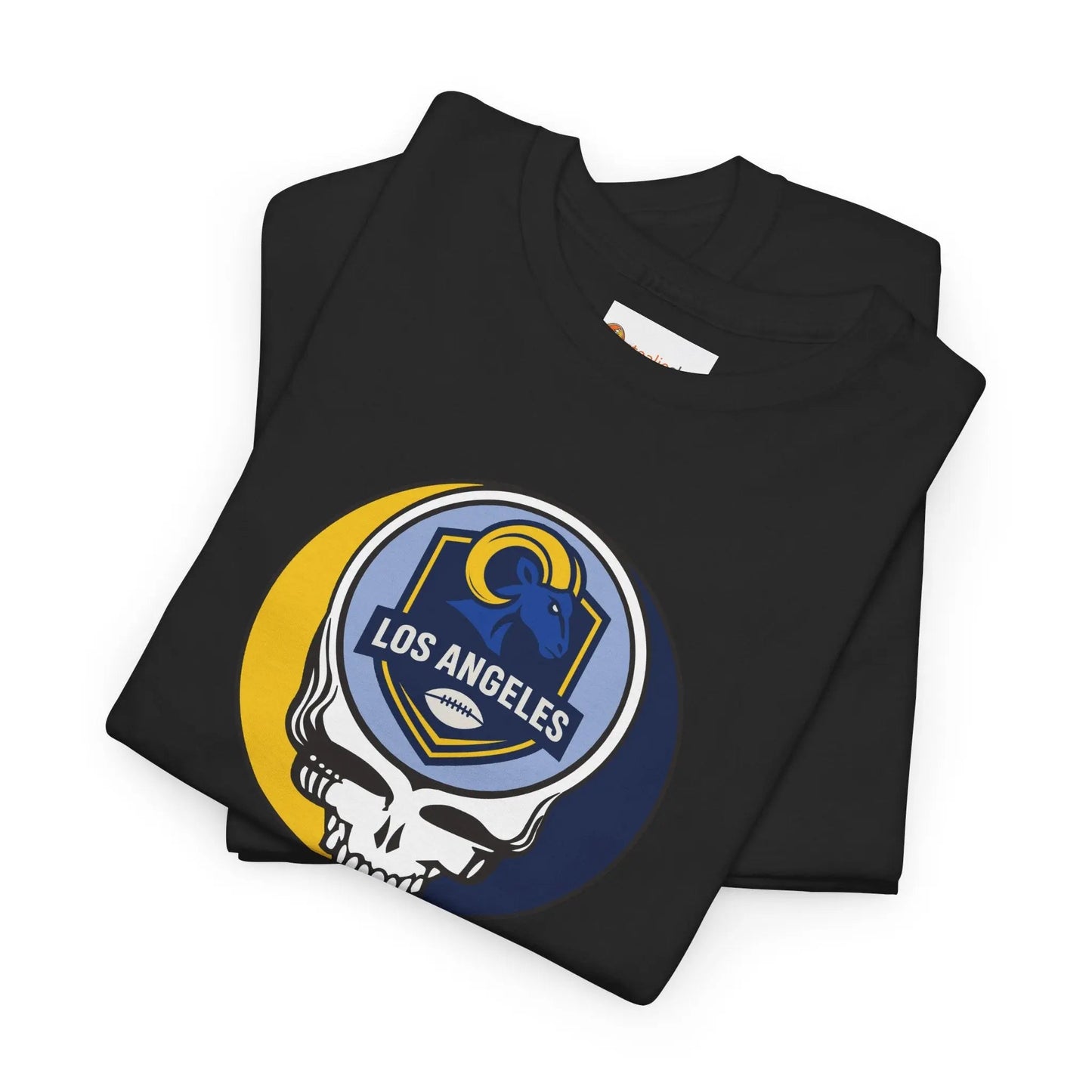 Los Angeles Rams Grateful Dead Steal Your Face T-Shirt The Gridiron Collection NFL