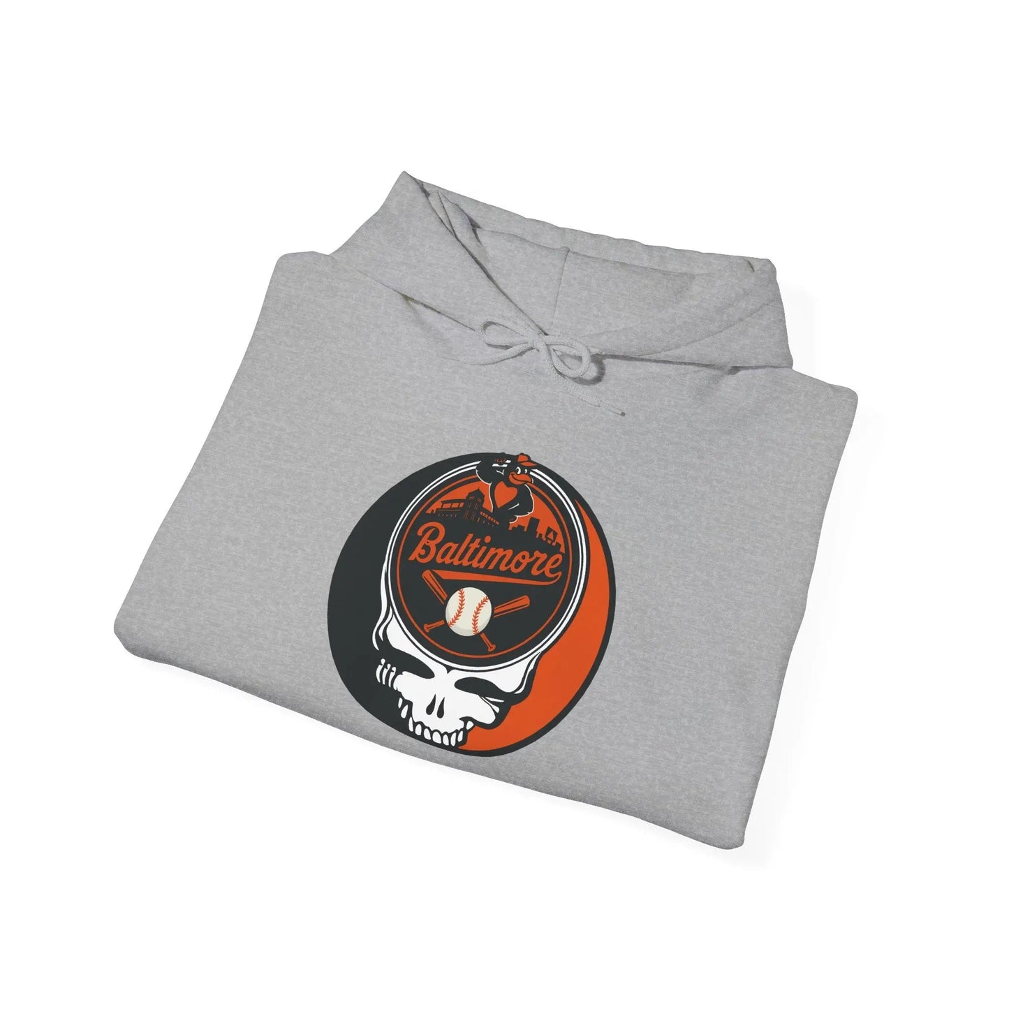Baltimore Baseball Edition Heavy Blend Hoodie Unisex Grateful Dead