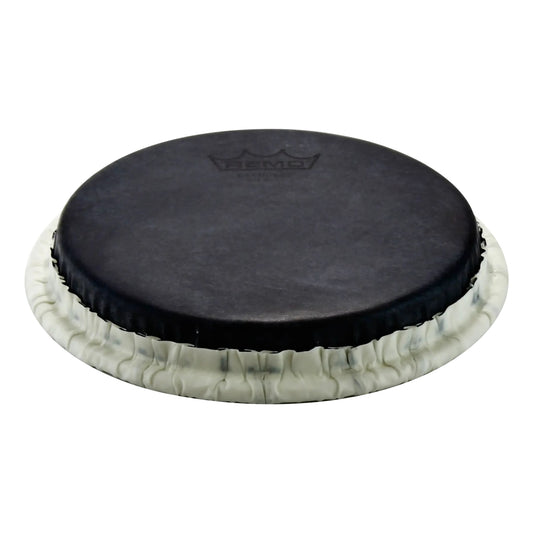Remo Tucked Skyndeep 11.75 Bongo Drumhead Black Calfskin Graphic
