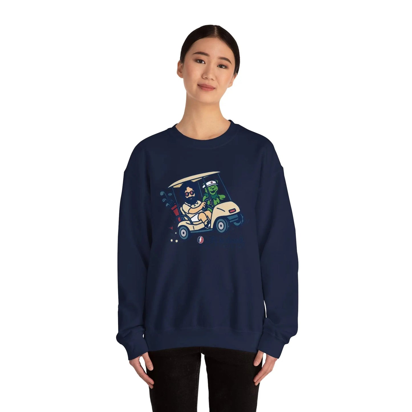 Life is dead. Crewneck Sweatshirt Unisex Heavy Blend Crewneck Sweatshirt Gildan