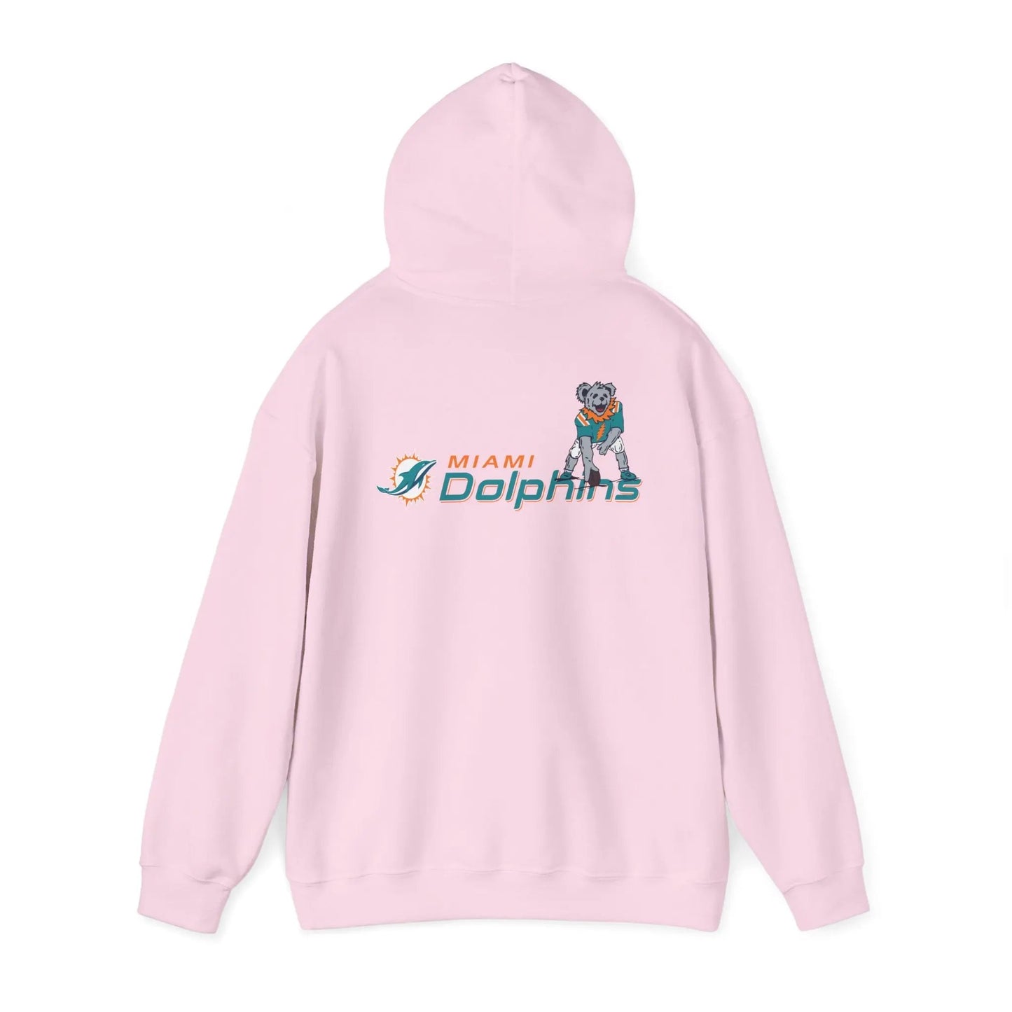 Miami Dolphins Dancing Bear Unisex Hoodie Two-Sided The Gridiron Collection