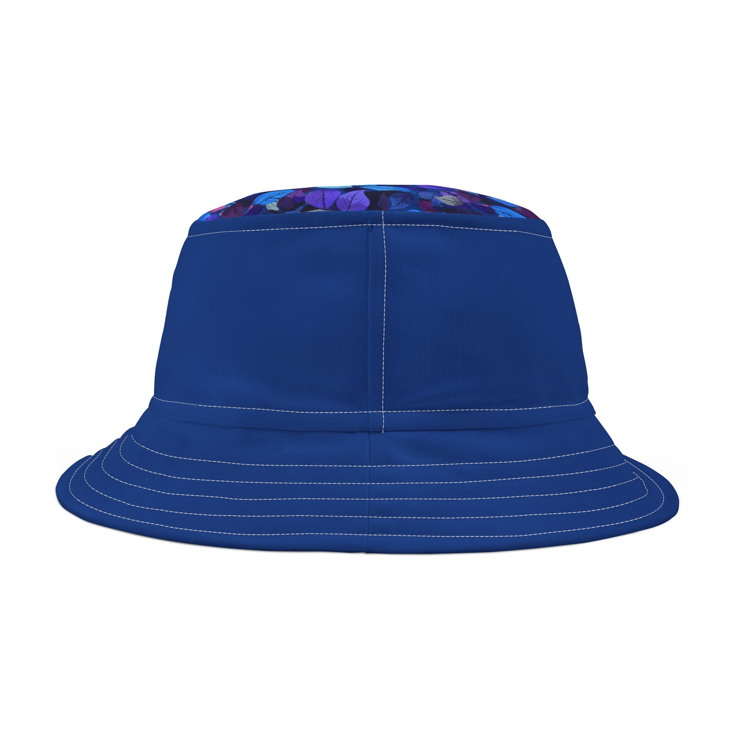 Blue AOP Bucket Hat Unisex 100% Polyester