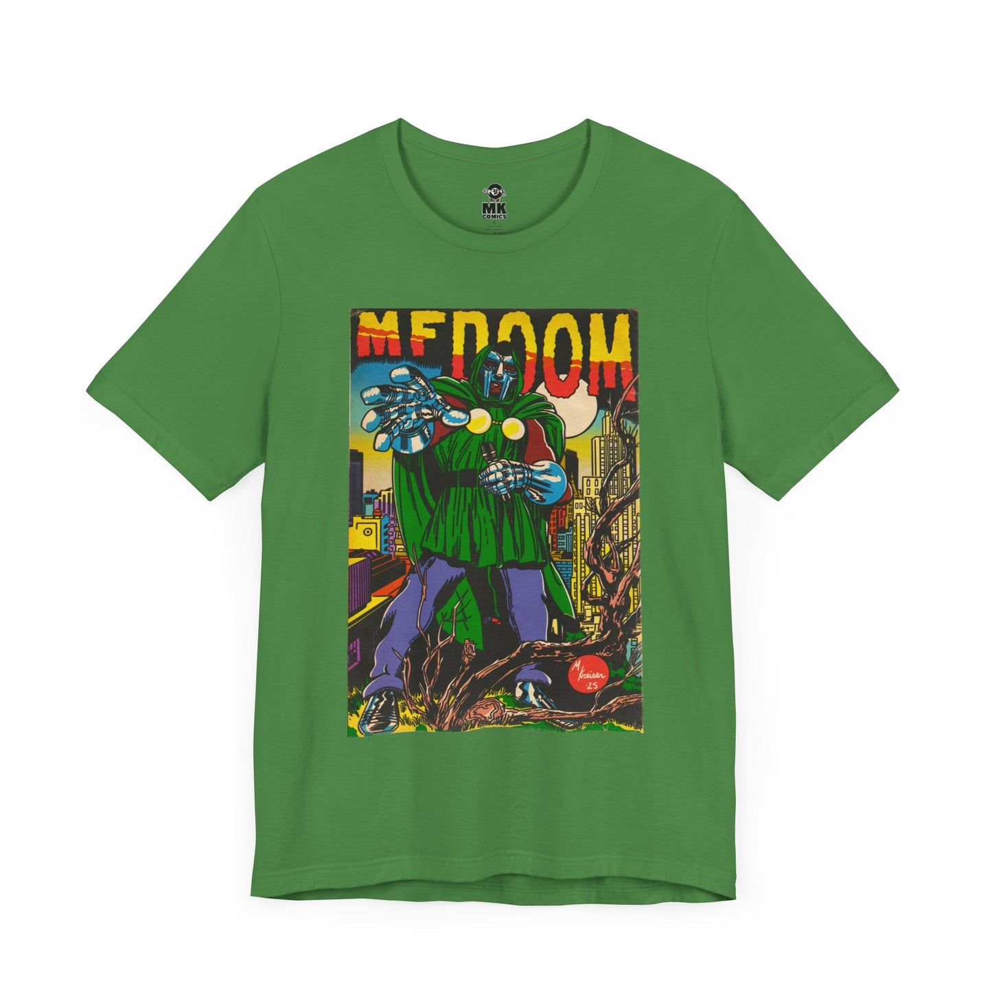DOOM Comic Book Art Unisex Jersey T-Shirt