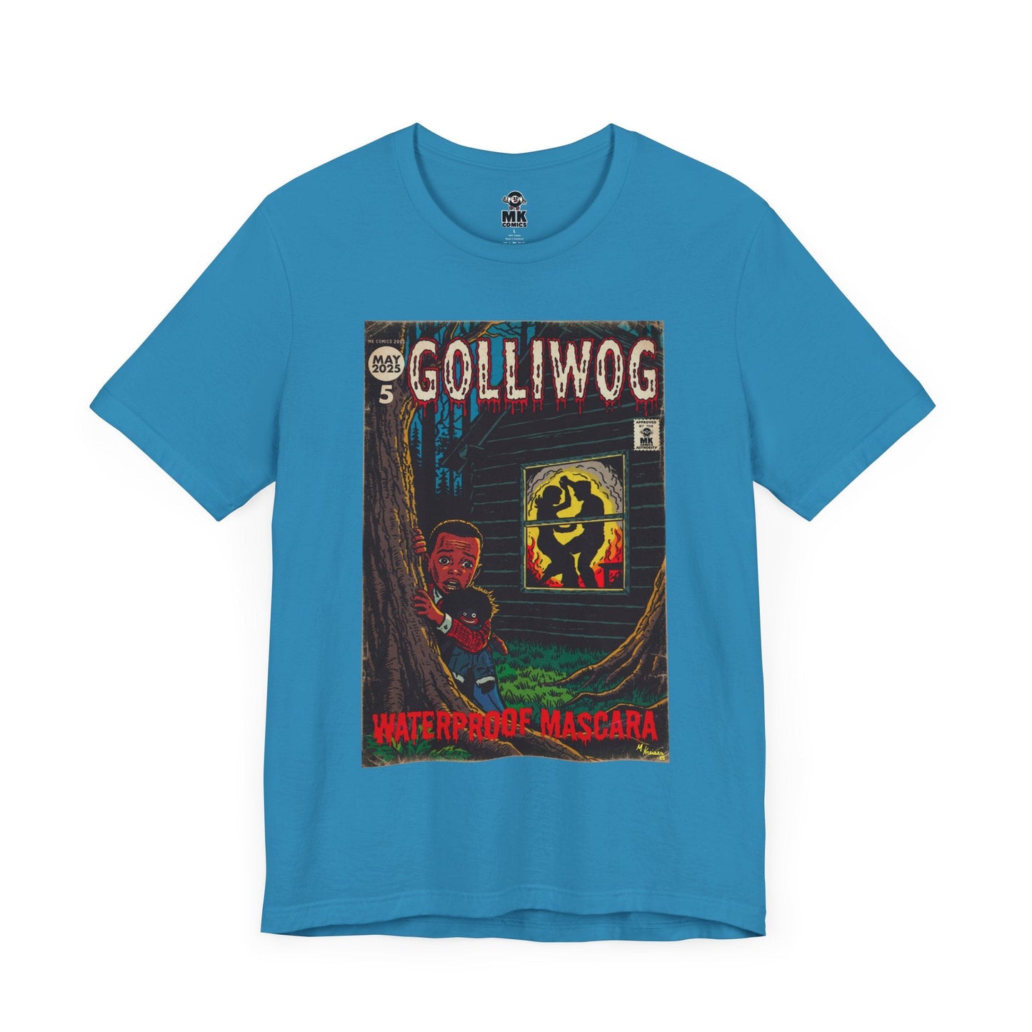Waterproof Mascara Unisex Jersey Short Sleeve Tee Golliwog
