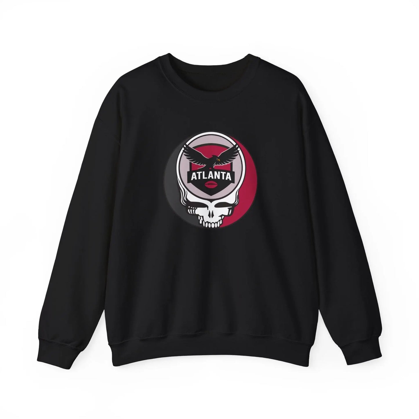 Gridiron Collection Atlanta Falcons Grateful Dead Stealie Crewneck Sweatshirt
