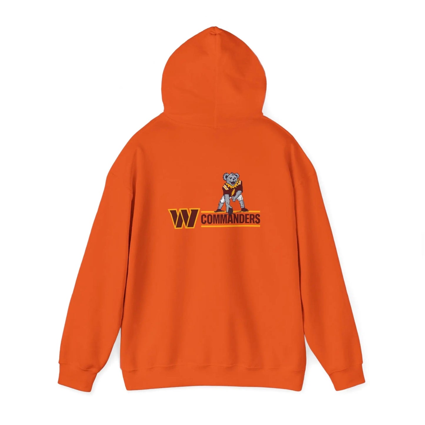 Washington Commanders Dancing Bear Unisex Hoodie Two-Sided The Gridiron Collection