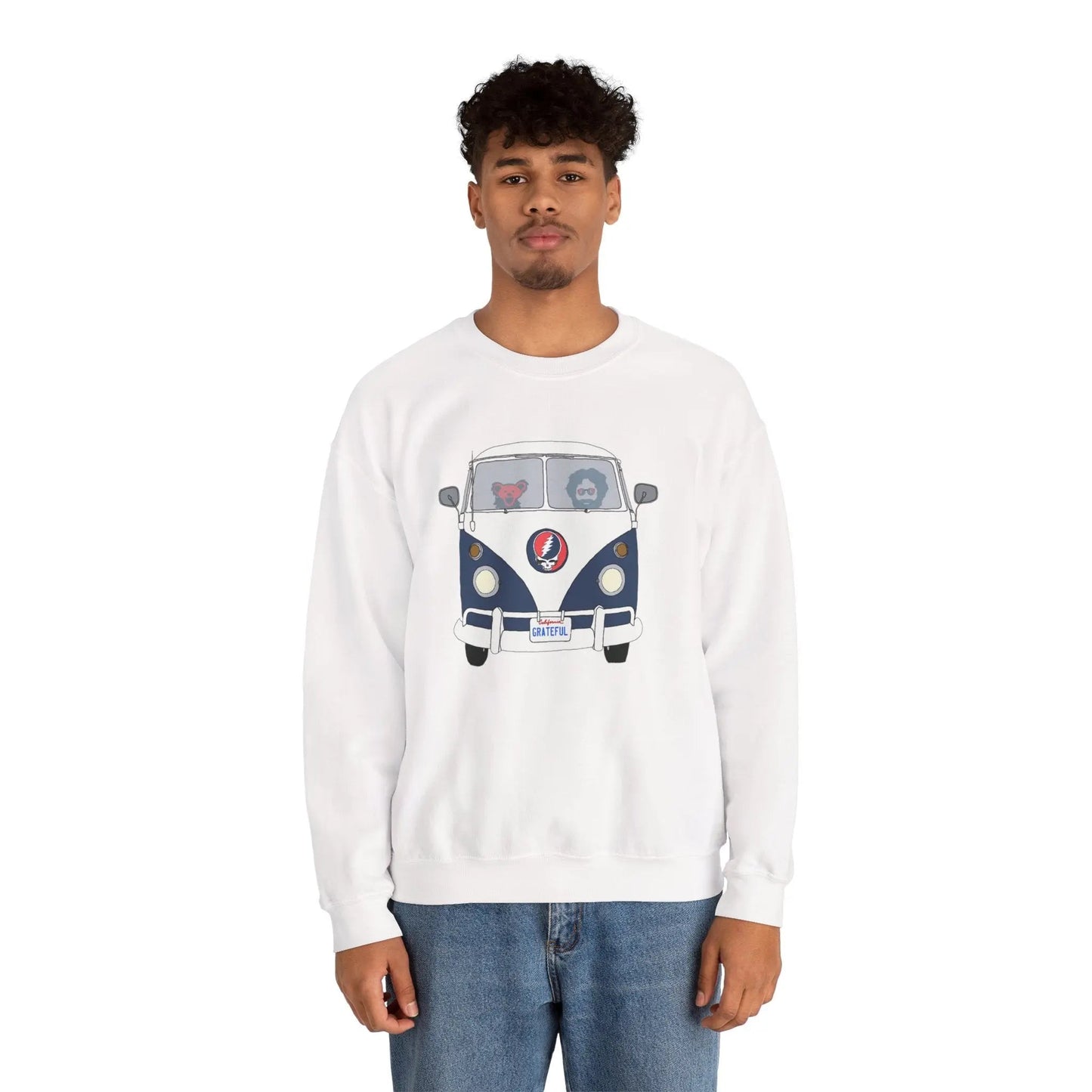 Takin' The Bus Life is dead Crewneck Sweatshirt Unisex Jerry's