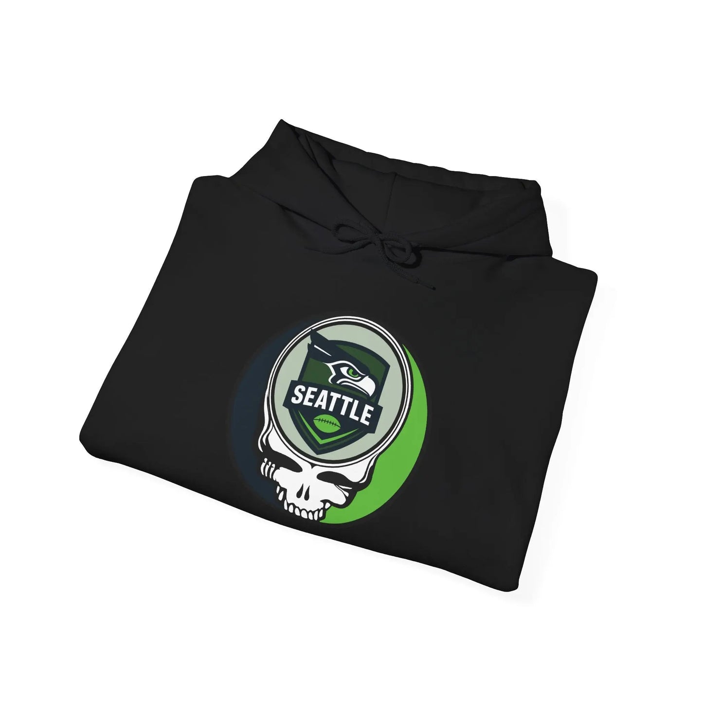Seattle Seahawks Stealie Grateful Dead Hooded Sweatshirt NFL Gridiron Collection