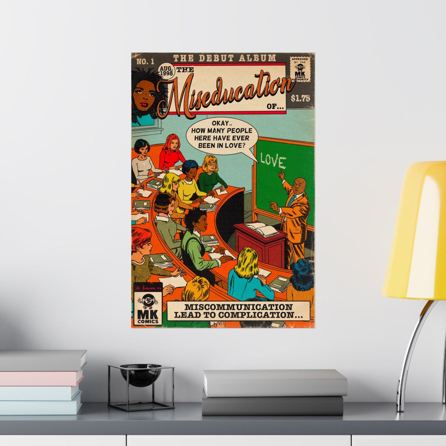 The Miseducation Of.. - Vertical Matte Poster