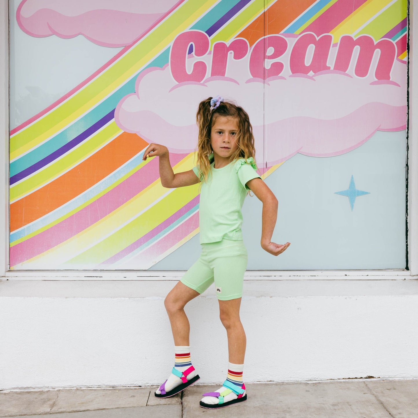 Neon Green Short Sleeve Tee