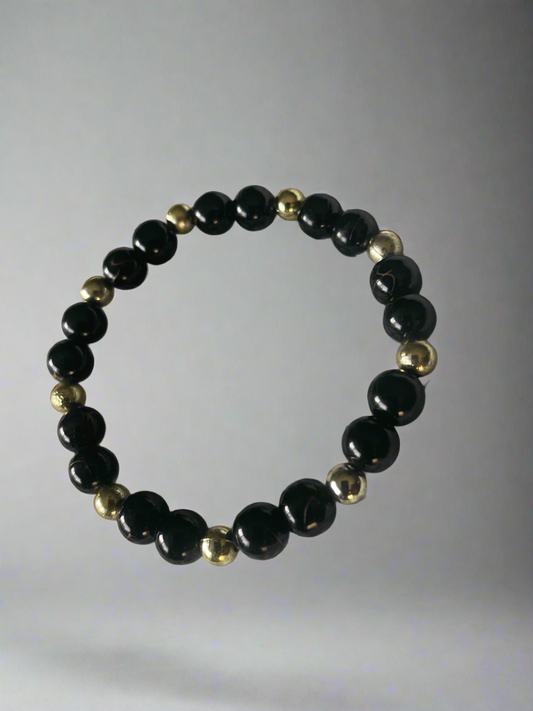 Obsidian Healing Adjustable Bracelet Jewelry by Beauty by Dani