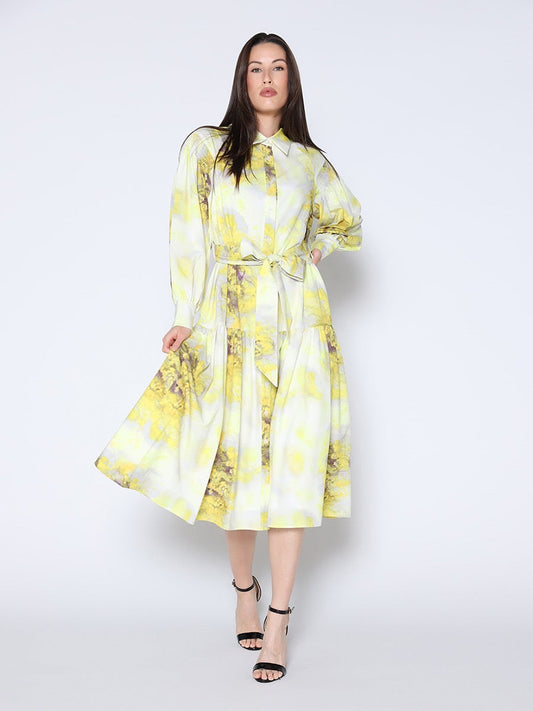 Floral Print Casual Dress