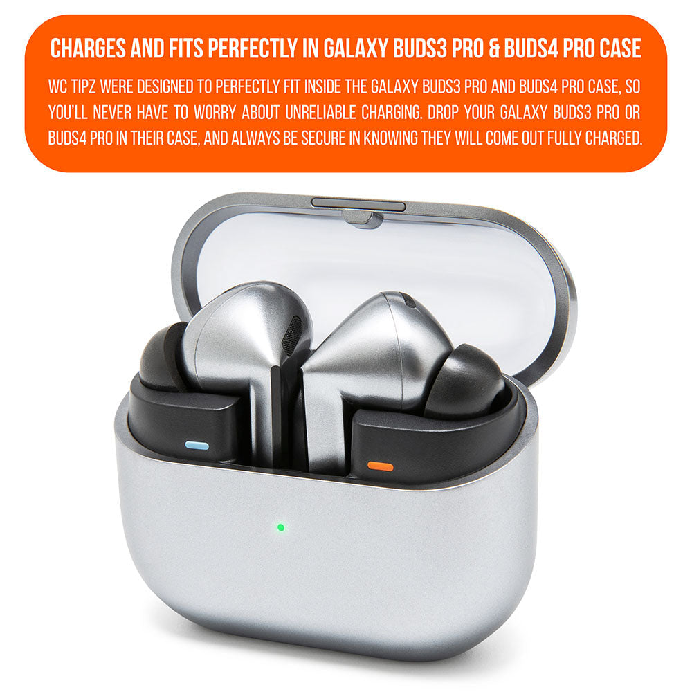 Galaxy Buds Pro 3 & 4 Memory Foam Ear Tips - WC TipZ Galaxy