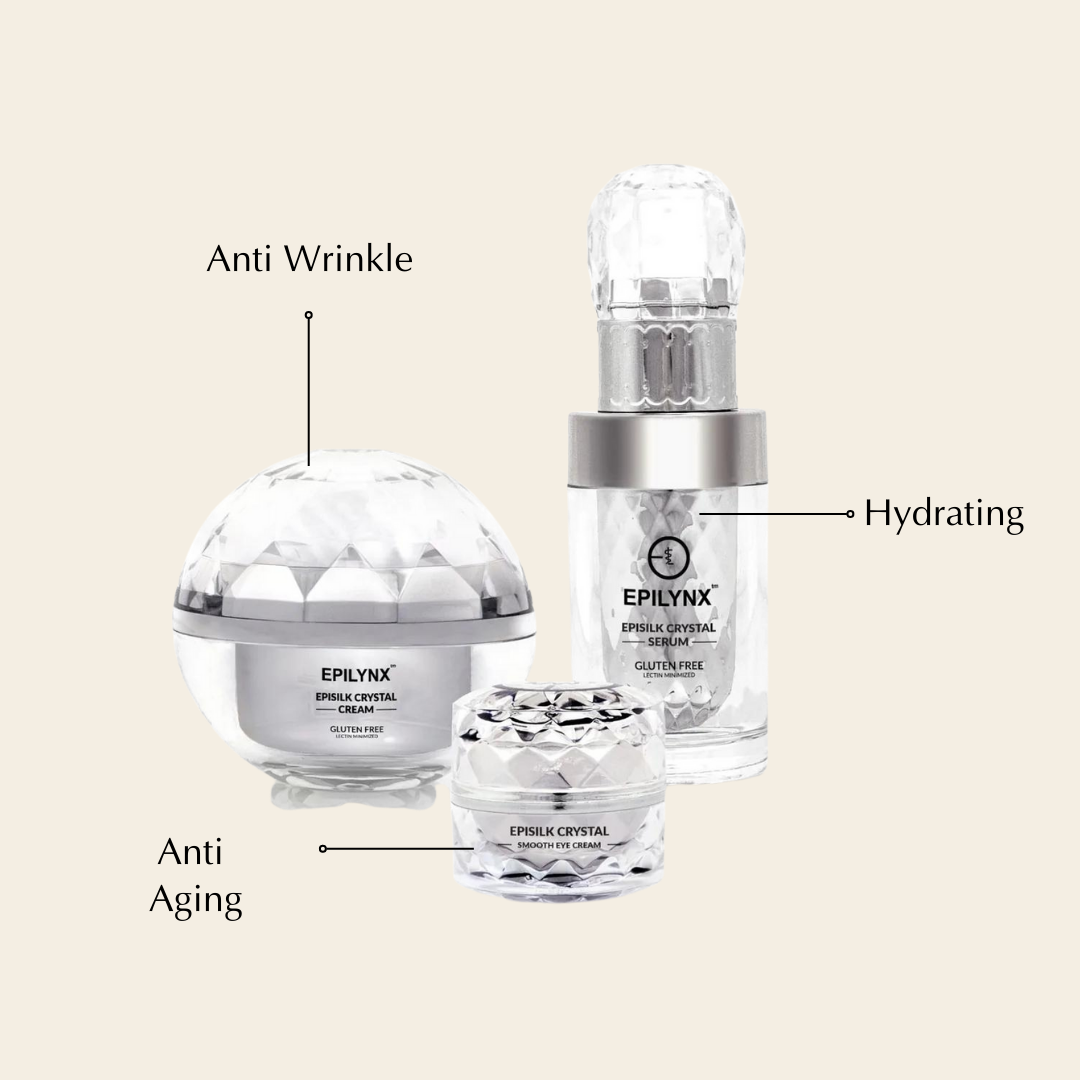 Vegan EpiSilk Crystal Wrinkle Smoothing Face Treatment for Sensitive Skin