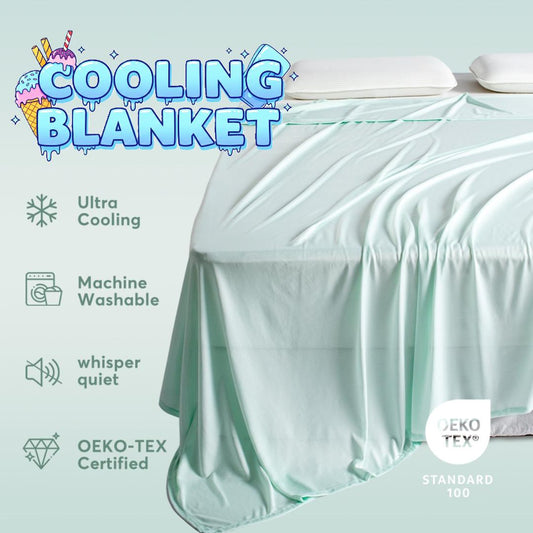 Ultra Soft Silky Cooling Blanket All Season Kasentex