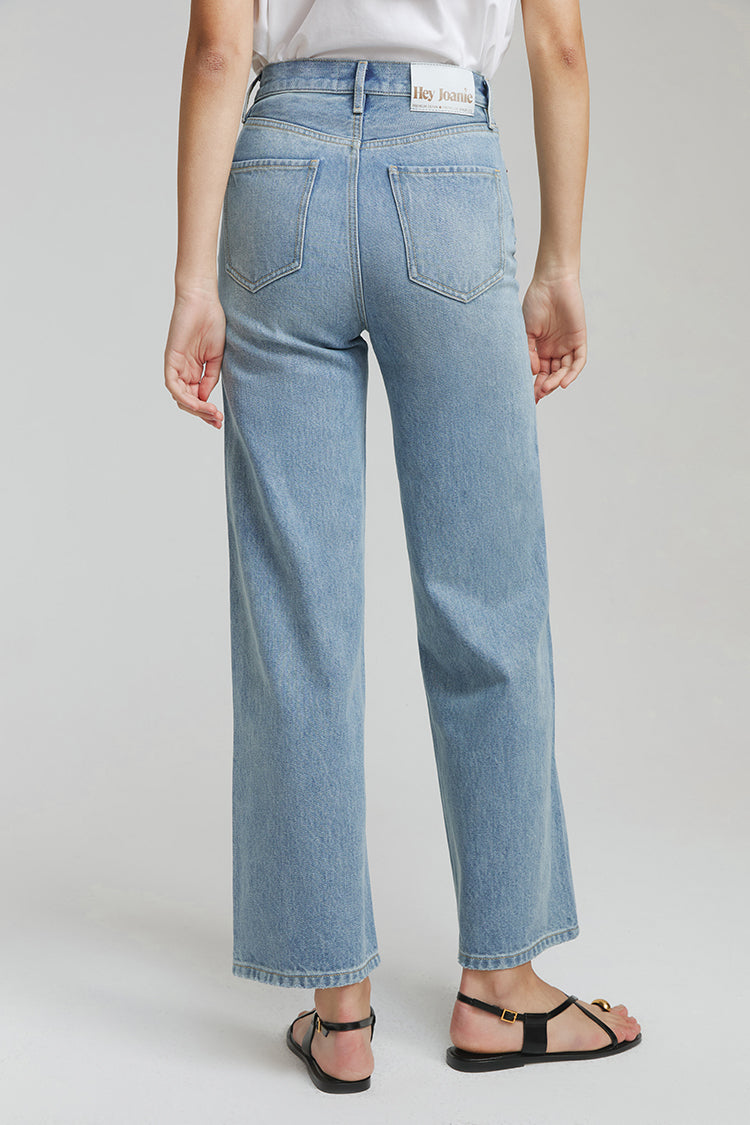 Wide Crop High-rise Jeans The Cityer Denim HJ009