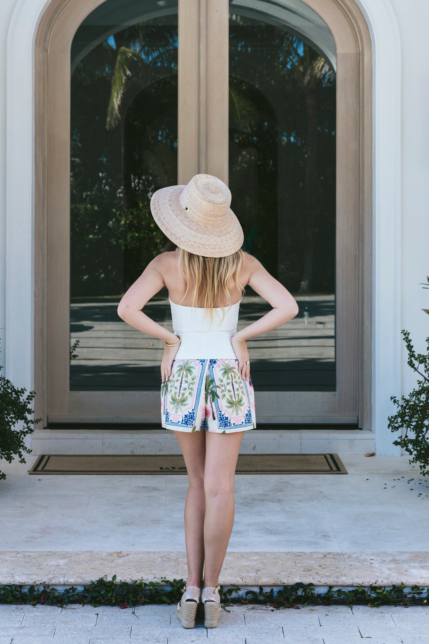 POPLIN SHORTS | TRELLIS