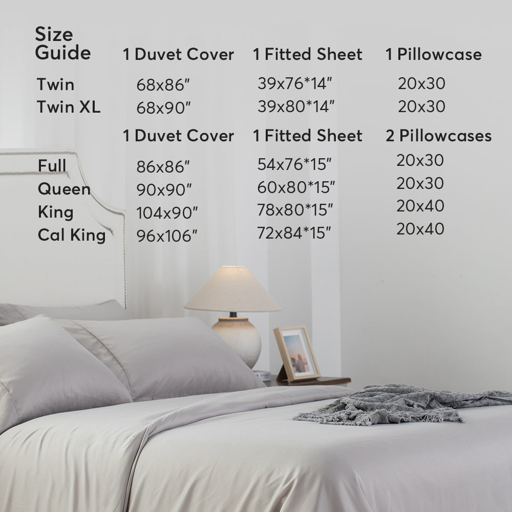 Duvet Cover Hypoallergenic Bedding Set Kasentex